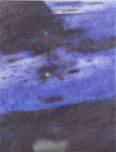 Angiola Gatti Untitled, 2015-2025 Signed &amp; dated on verso Ballpoint pen, pencil, colored pencil, and marker on canvas 79 1/2 x 61 3/8 in 202 x 156 cm (AGA26.033)