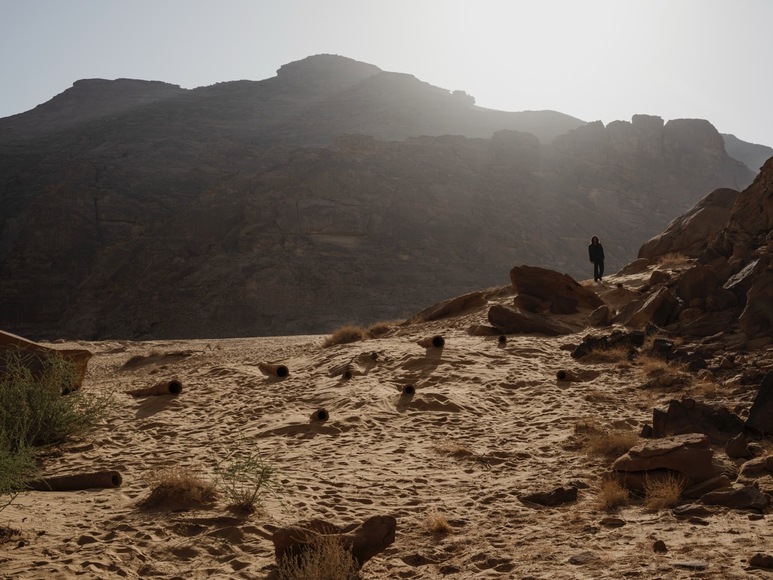 &nbsp;, installation view tarek atoui: the water song, desert x alula 2026, alula, saudi arabia, 2026. photo: lance gerber