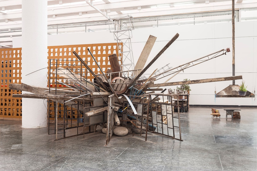 abraham cruzvillegas, activities calendar&nbsp;autorreconstrucci&oacute;n: detritus, muca, ciudad de m&eacute;xico, 2018