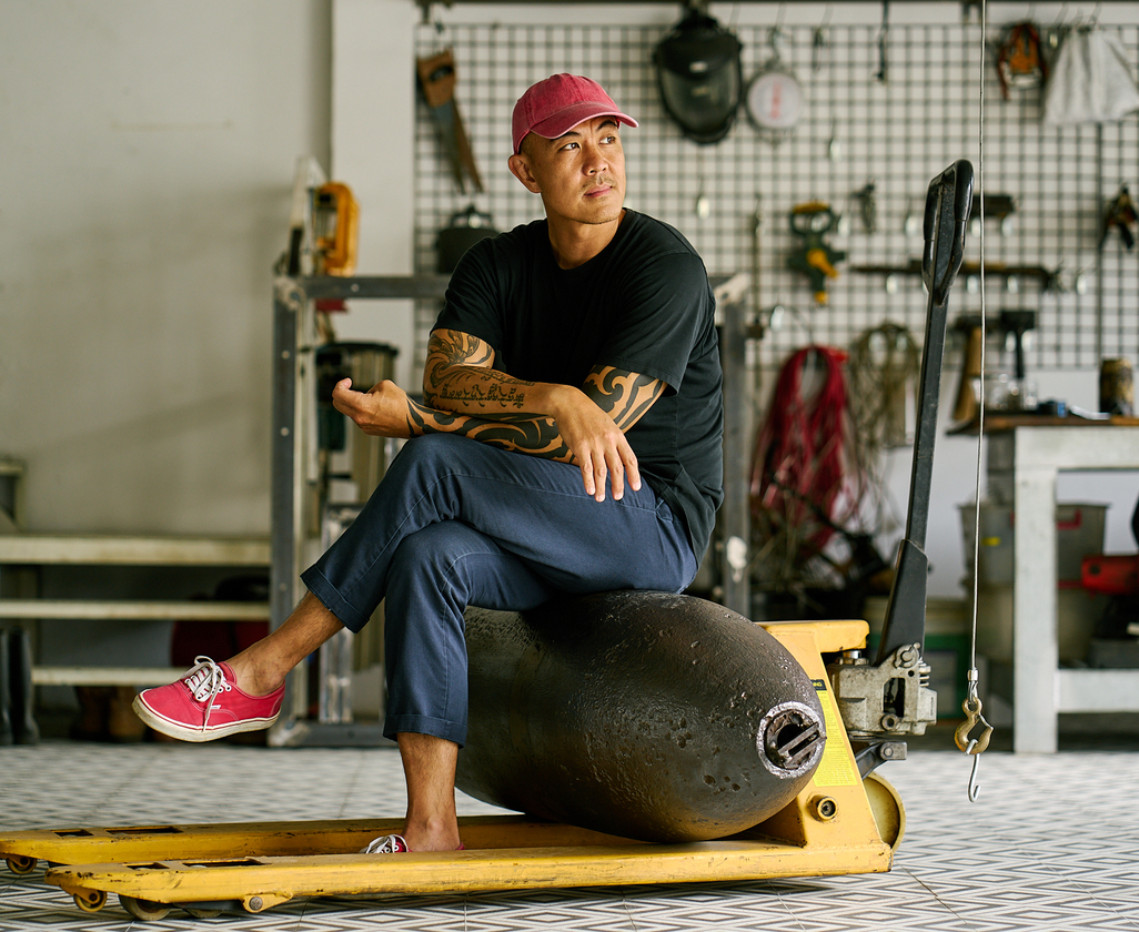 Tuan Andrew Nguyen at the 61st International Art Exhibition