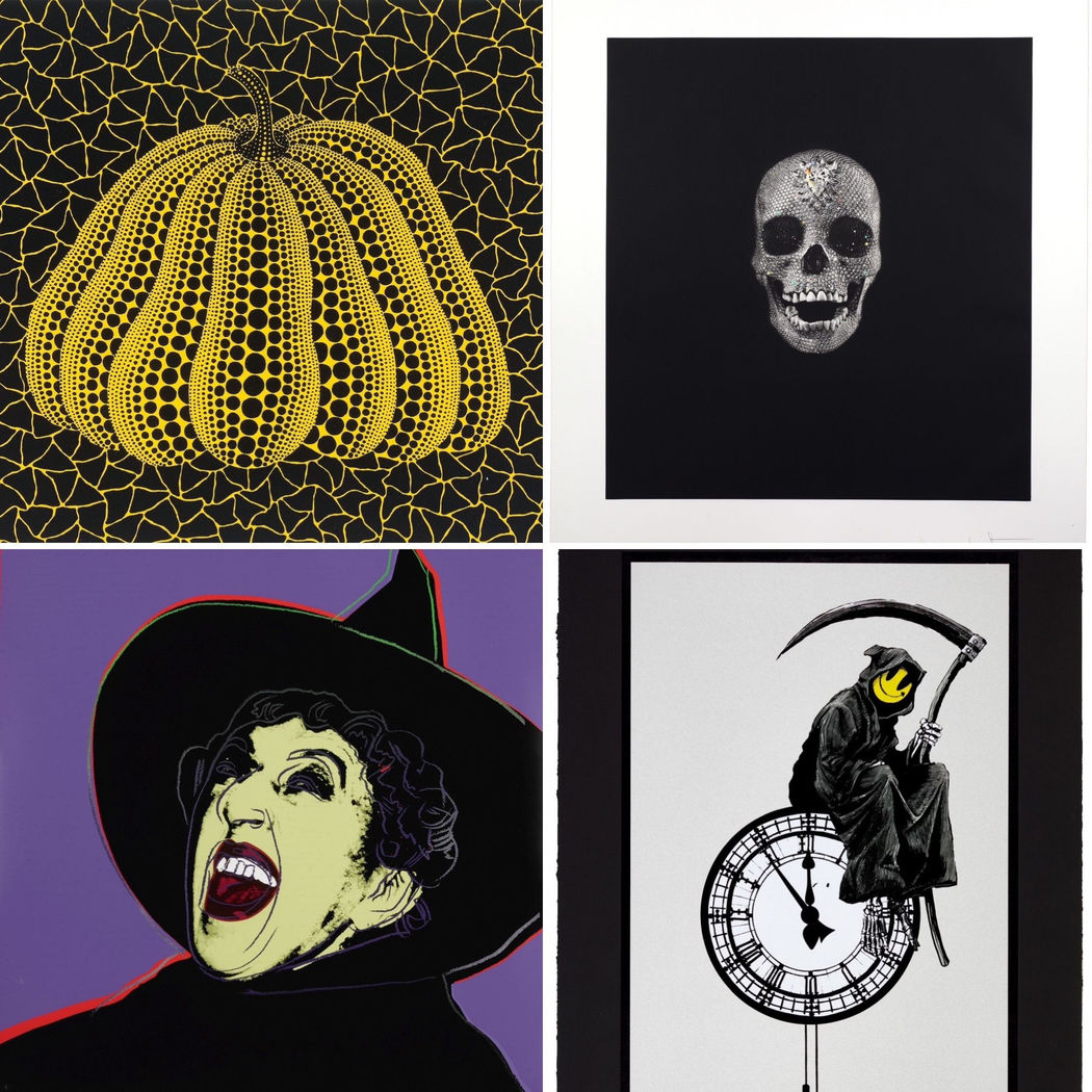 Four Halloween themed prints Andipa