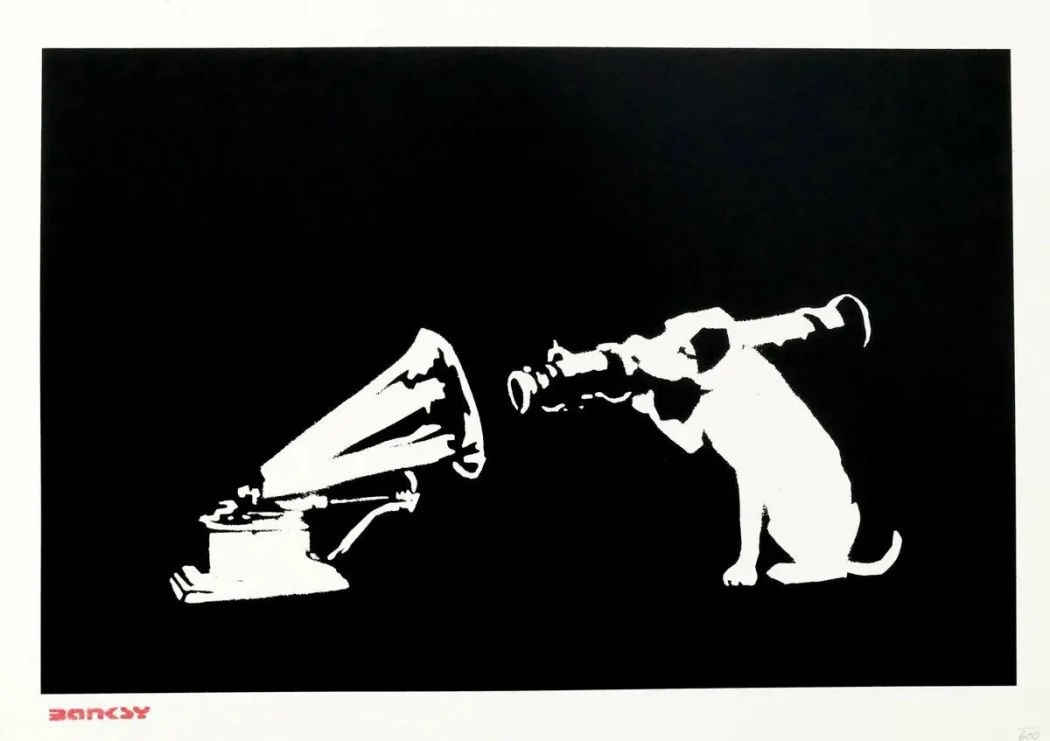 Banksy HMV Dog Andipa Editions