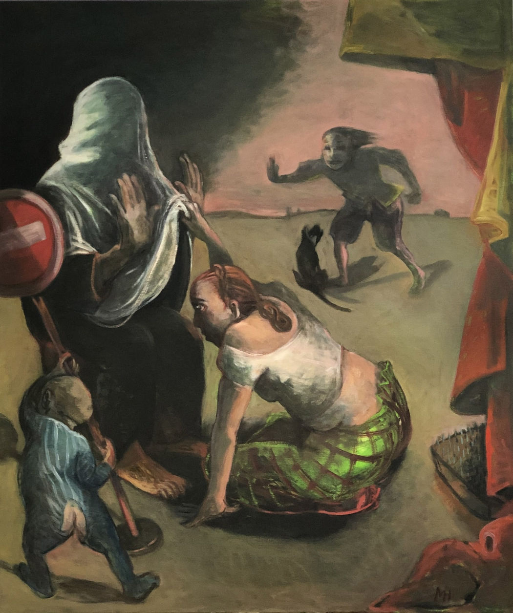 Marcelle Hanselaar At the Oracle of Limbo 4, 2019