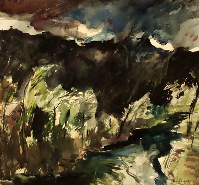 What the show at Centre Pompidou tells about master artist SH Raza's global appeal