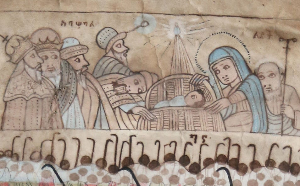 A fascinating Ethiopian painting