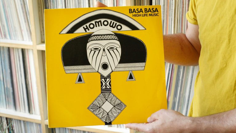 African art on record covers: Basa Basa