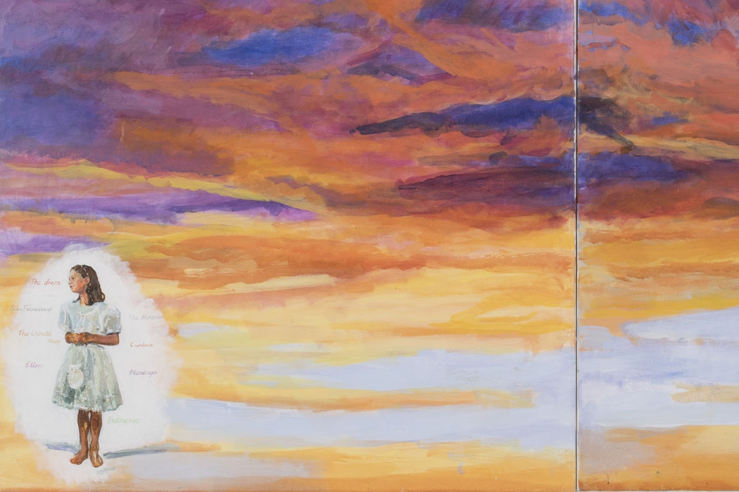 Margaret Harrrison "Ellen’s dress" (detail), 1998