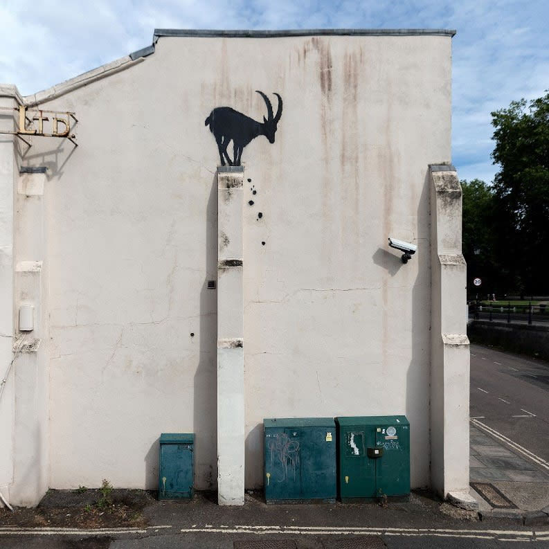 BANKSY AT LONDON ZOO: A CONCRETE JUNGLE SAFARI