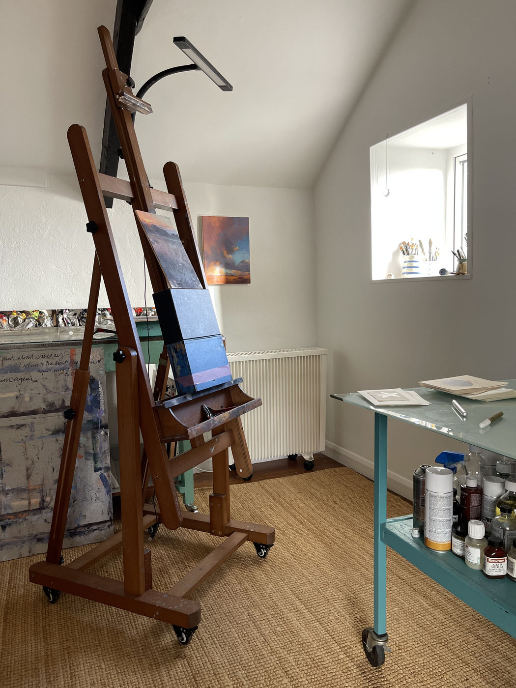 Settling Into the New Studio