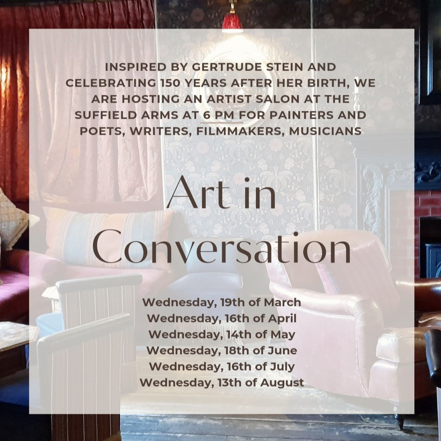 Mary Blue's Call Out For Art in Conversation