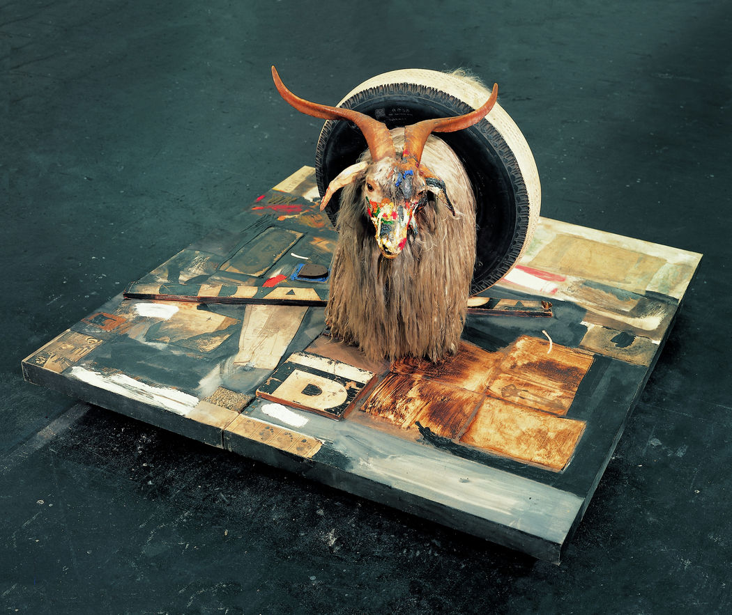 Robert Rauschenberg - Monogram, 1955-59. (c) Robert Rauschenberg Foundation. RRF Registration' 59.024