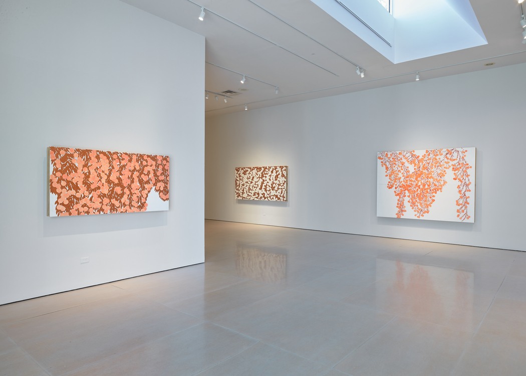 DONALD SULTAN: NEW MIMOSA PAINTINGS