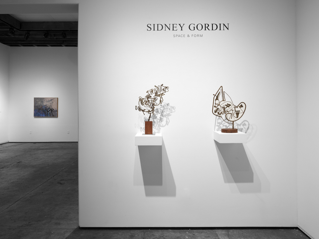SIDNEY GORDIN Space and form Install shot 2026