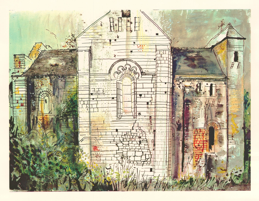 St. Amand-de-Coly, Dordogne, 1968