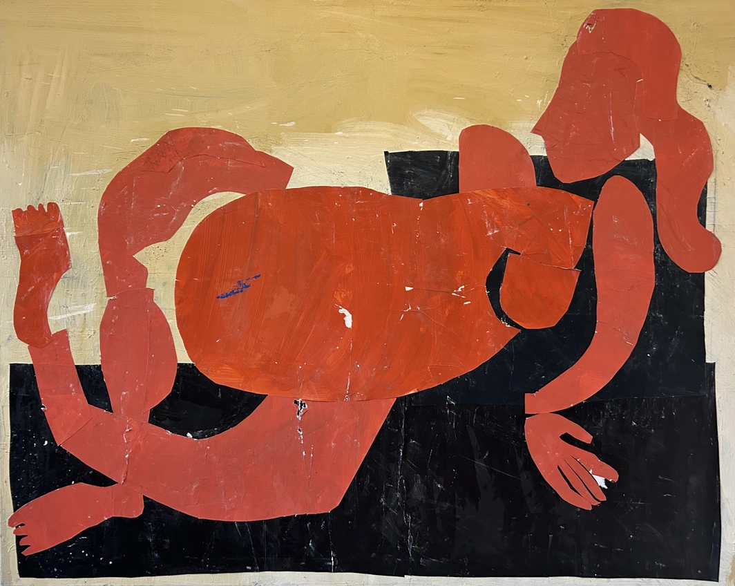 Reclining Nude (Pink)