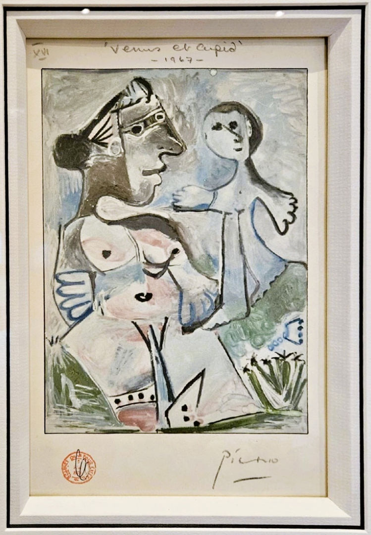 Pablo Picasso, Venus et Cupid, 1967