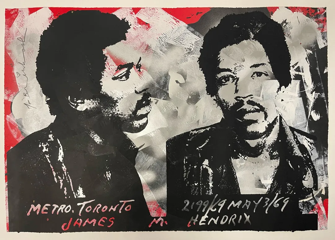 Mr Brainwash, Jimi Hendrix, 2010