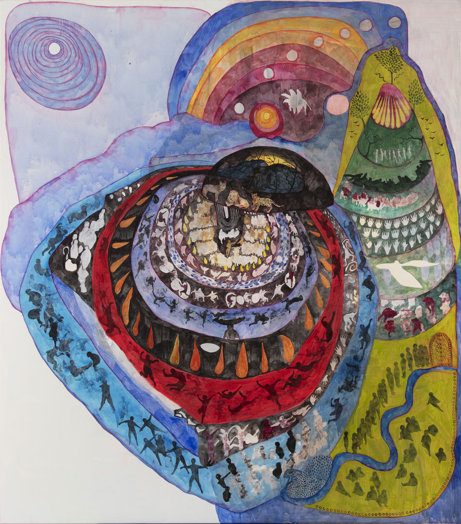 Radka Bodzewicz, Mapa: Božská komedie / Map: Divine Comedy, 2020