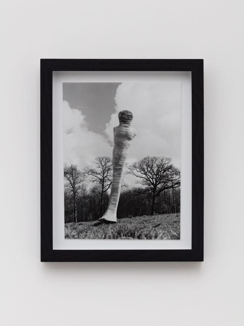 Alina Szapocznikow No gravity, a tribute to Komarow (documentation of the performance), 1967 Photographic print 16 x 12 cm