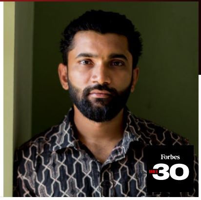 Forbes: Sahil Naik | 30 Under 30 - Asia - The Arts 2019