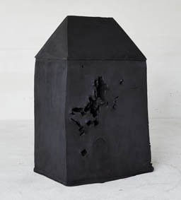 Erwin Wurm Big House Attack I, 2013 Bronze, patina 137 x 95 x 72cm 3/3