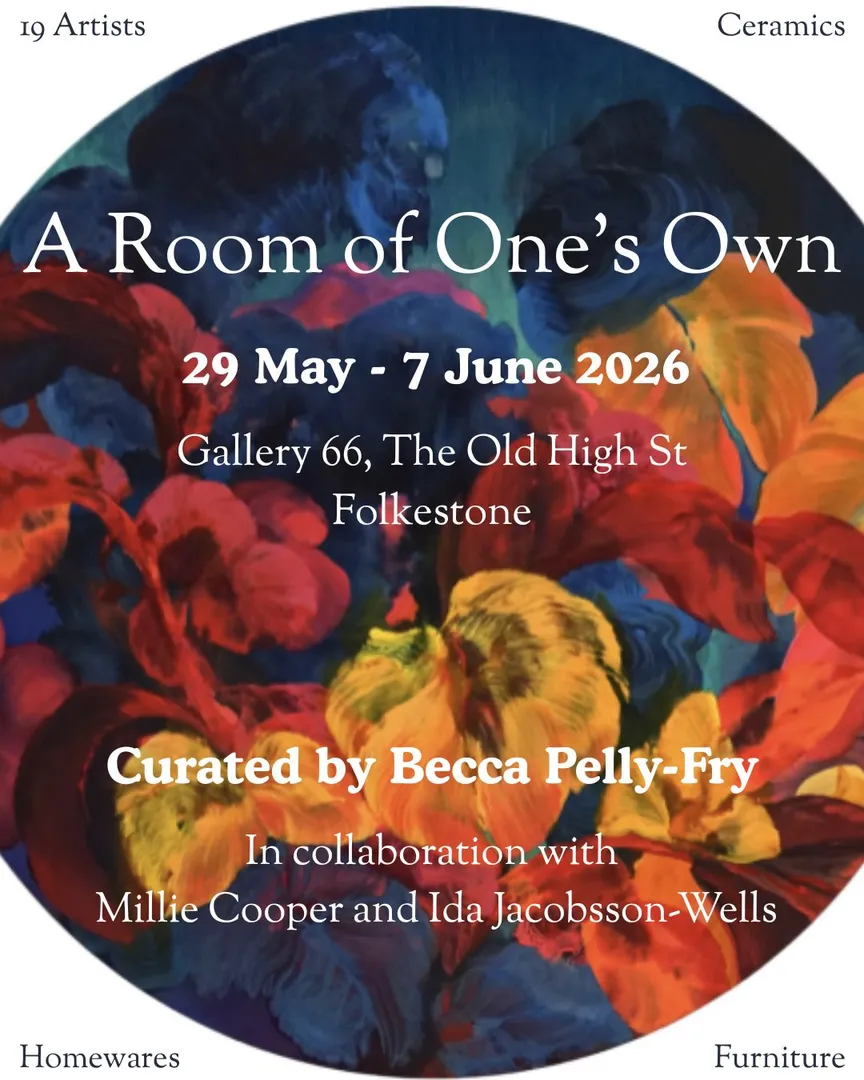 A Room of One's Own, Group exhibition at Gallery 66, Folkestone, Kent, UK