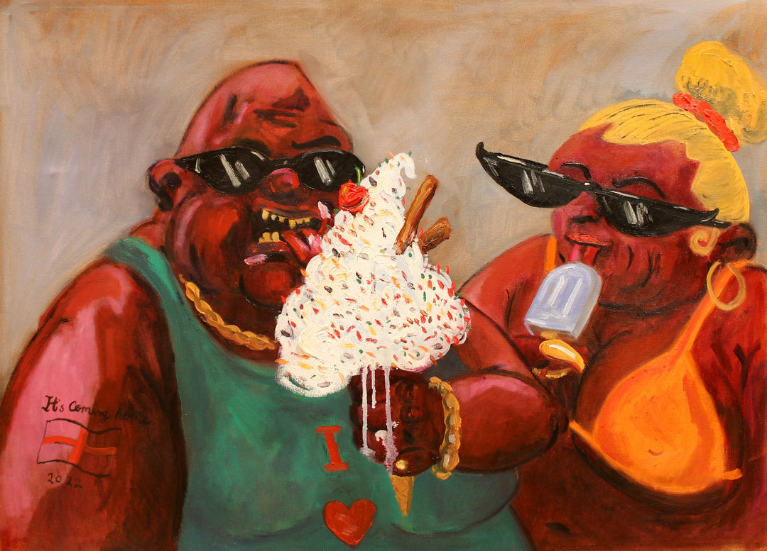 Sebastian Tanti Burlo' 'Bournemouth Bathers'