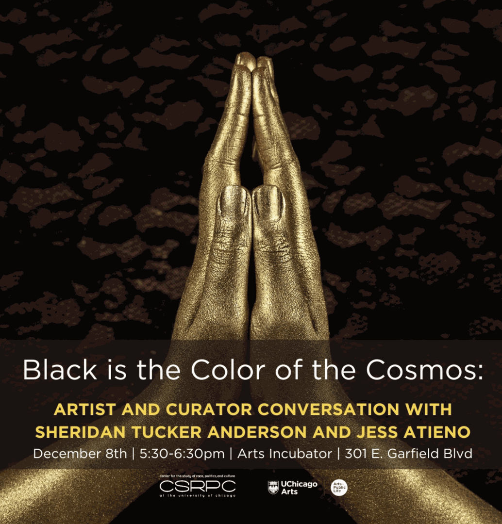 Black is the Color of the Cosmos : Artist and Curator Conversation with Sheridan Tucker Anderson @ Washington Park Arts...