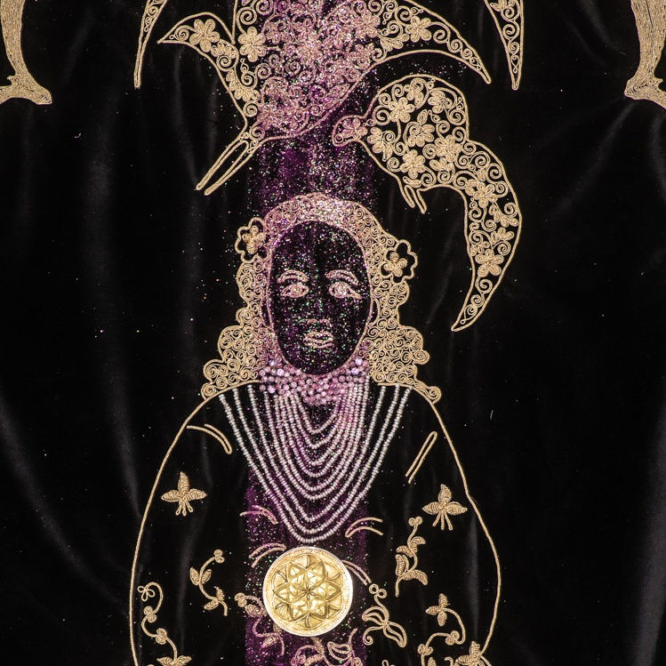 Love etc. , Dalila Dalléas Bouzar, Tapisserie Adama