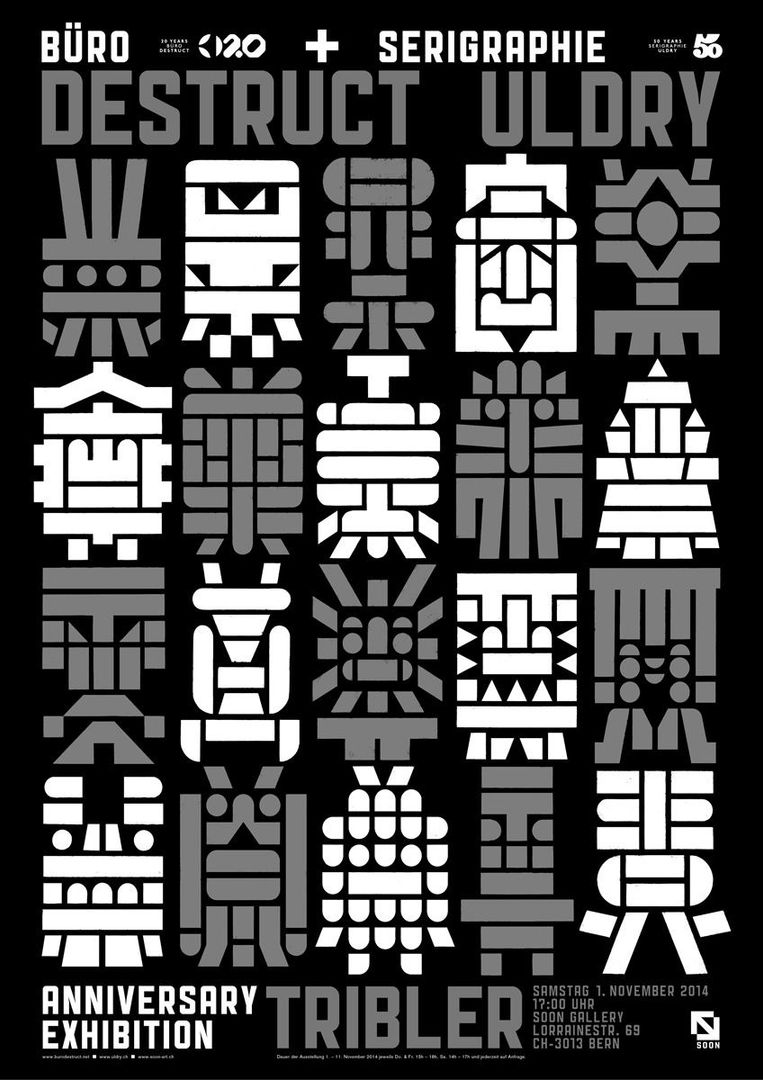 20 Years Büro Destruct – Tribler, Lorrainestrasse, Bern