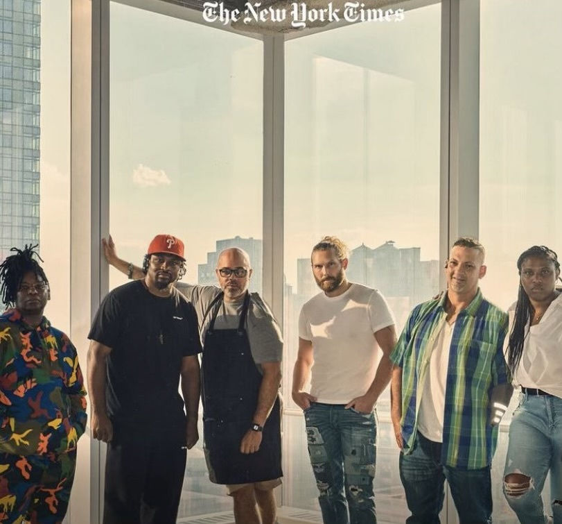 Artists in Residence Russell Craig, Jared Owens, Jesse Krimes, Mary Baxter among peers. Christopher Gregory for The New York Times