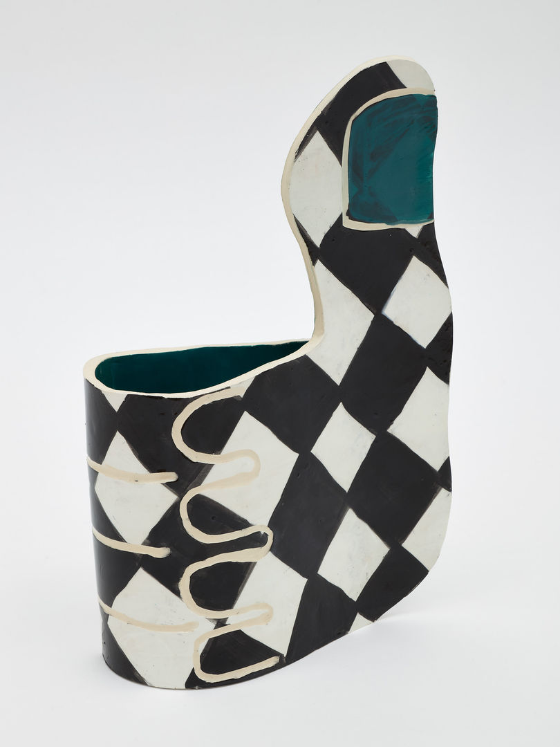 Emma Hart, Joker (Black, White & Teal Harlequin)