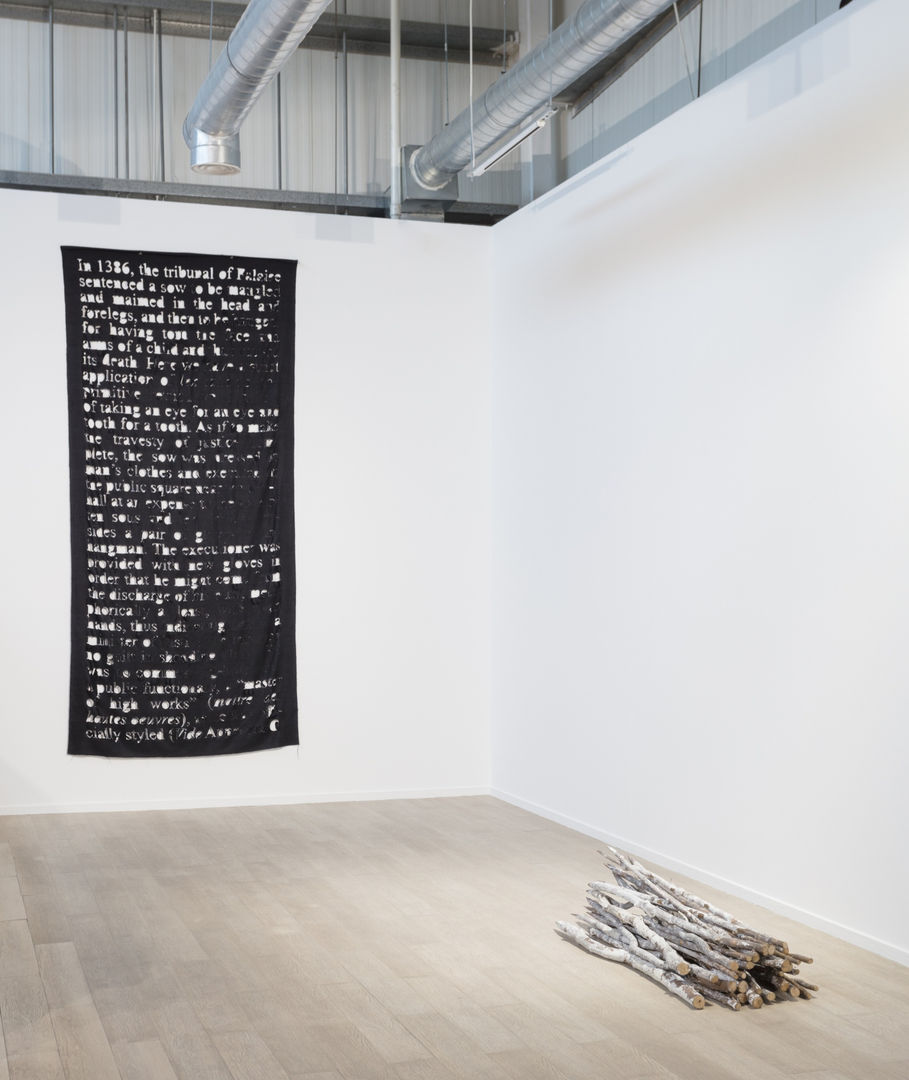 Installation view, recently, 2018