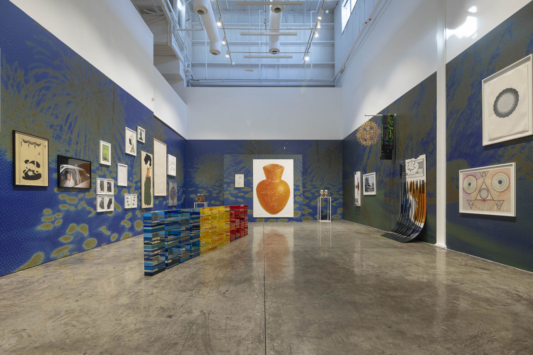 Installation View, The Only Way Out Is Through- The Twentieth Line, Curated by Shumon Basar, 2025, The Third Line, Dubai.