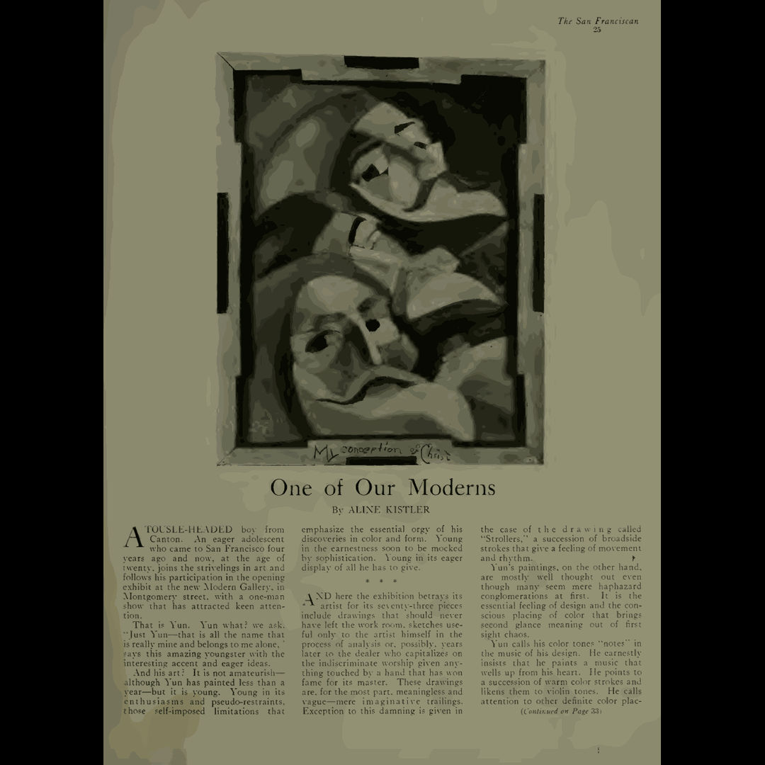 《THE SAN FRANCISCAN 》1926年12月號