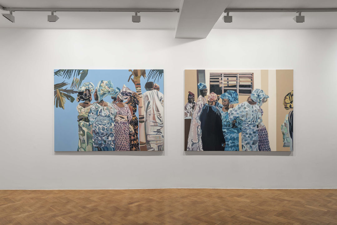 Installation view of Joy Labinjo, Recollections