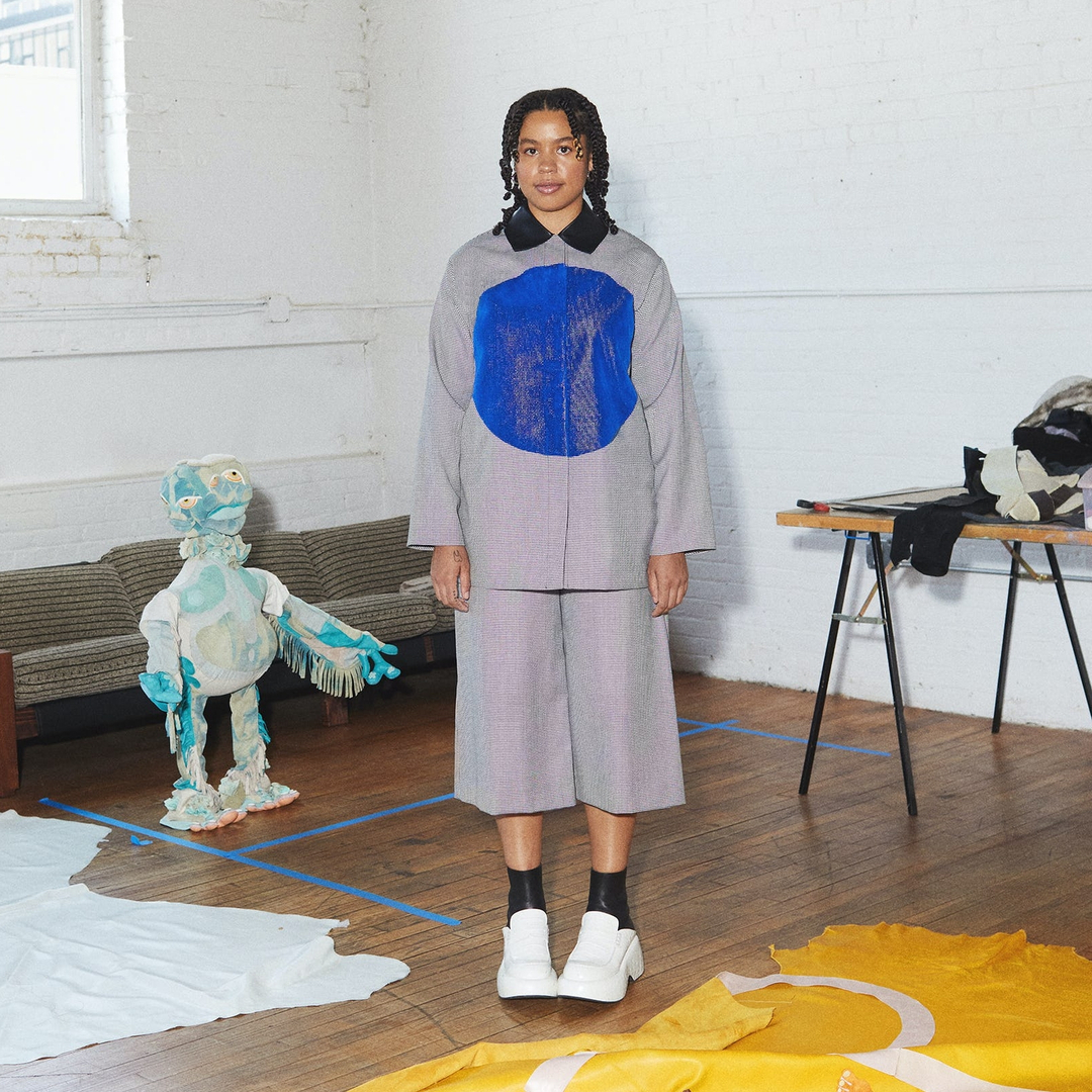 Tau Lewis in W Magazine Feature on 52 Walker Director Ebony L. Haynes