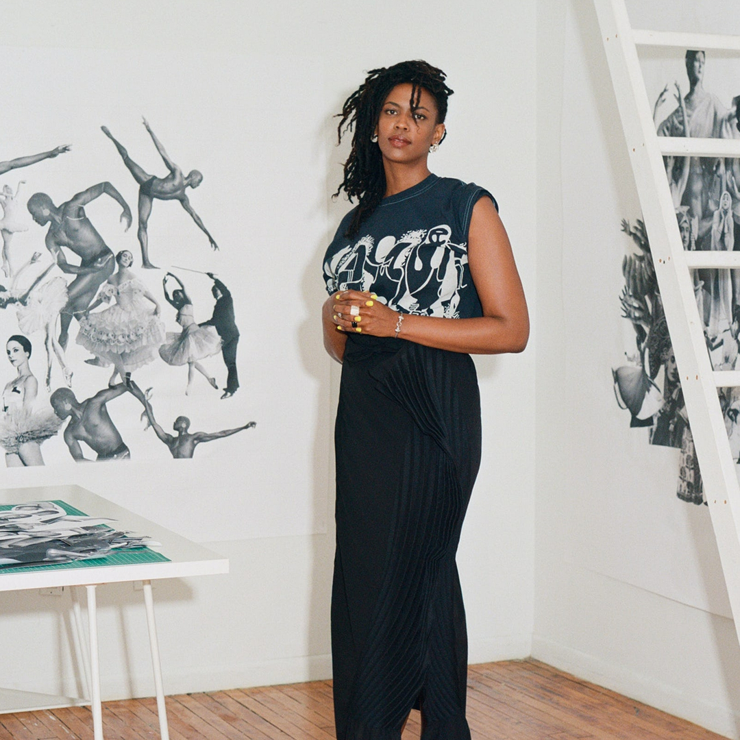 Kandis Williams in W Magazine Feature on 52 Walker Director Ebony L. Haynes