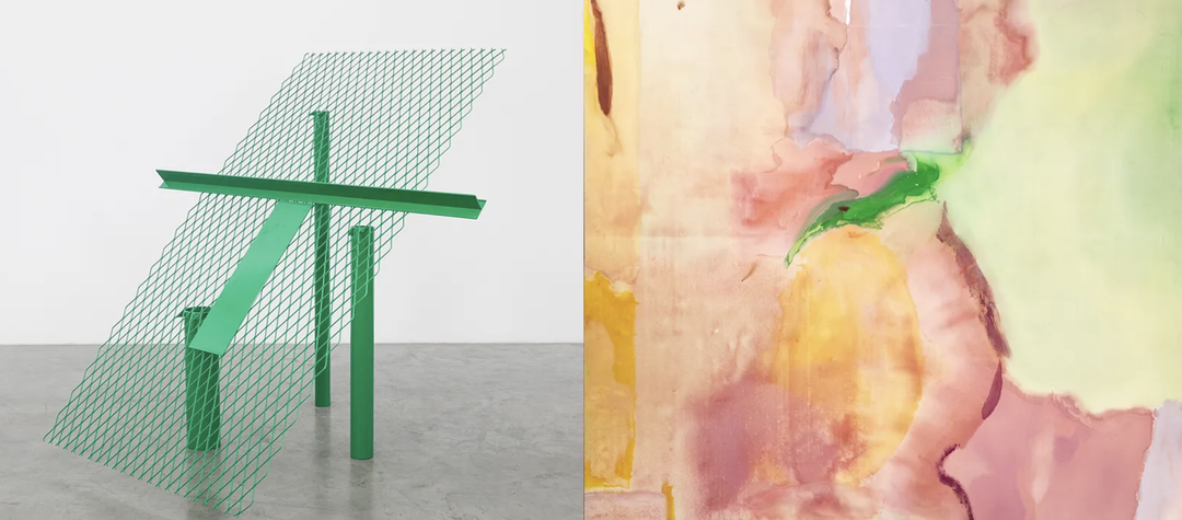 FRANKENTHALER + CARO: SIMILITUDES
