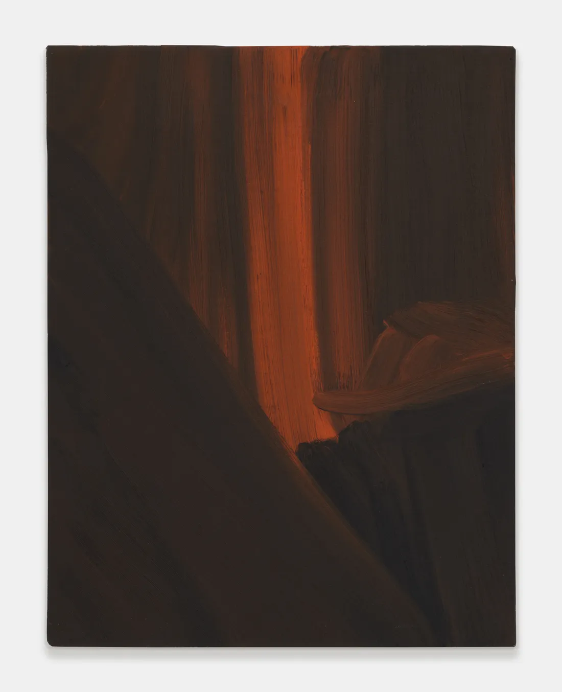 Martha Diamond Orange Light (Detail), 1983 Oil on canvas 45.7 × 35.6 cm (18 × 14 in)