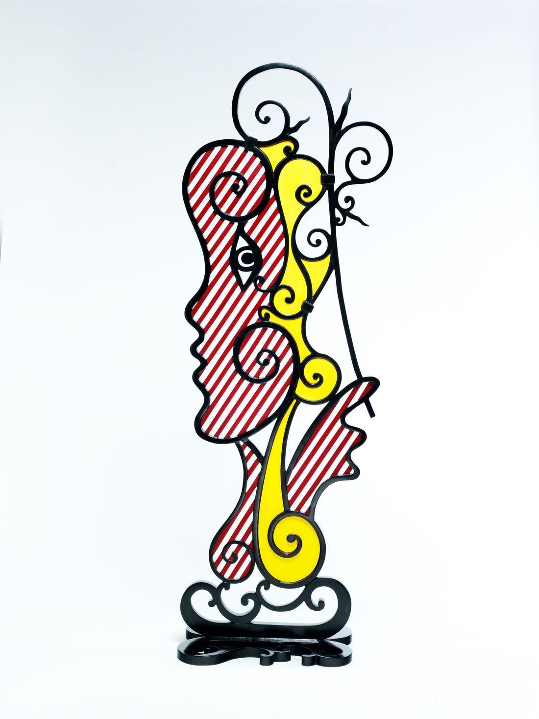 Roy Lichenstein, Surrealist Head (1986); The Loaded Brush at Thaddaeus Ropac Salzburg Villa Kast 2019