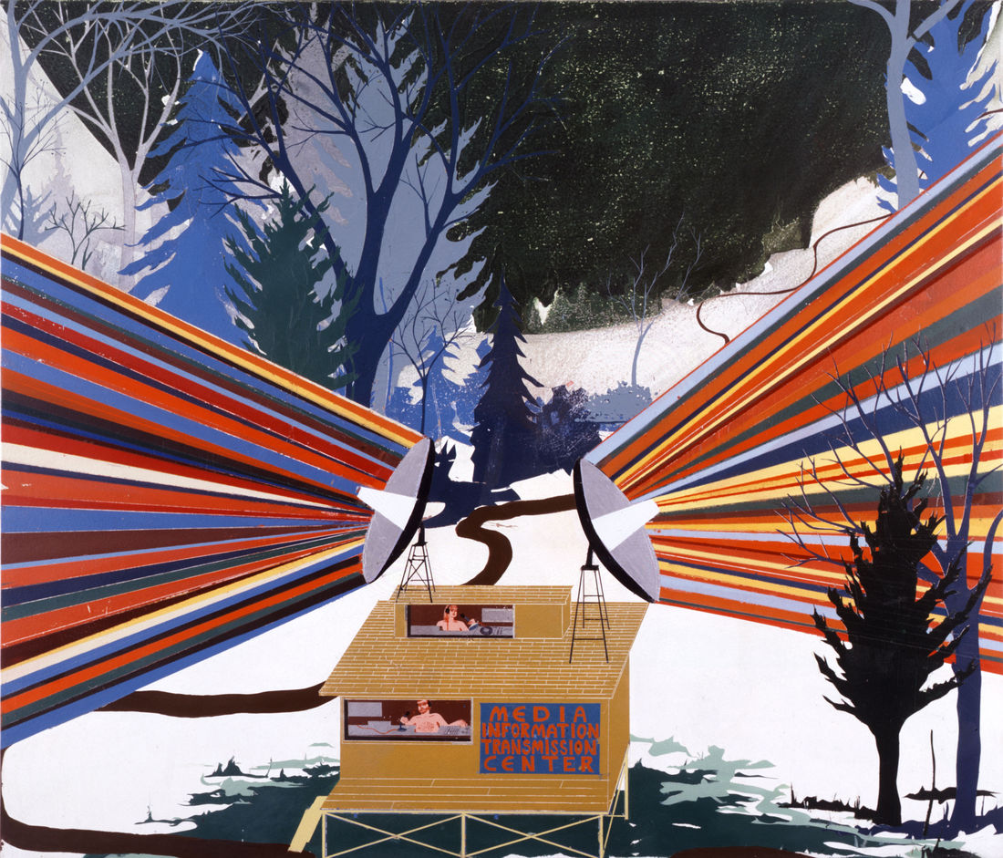 Jules de Balincourt, Media Information Transmission Center (2003); Thaddaeus Ropac