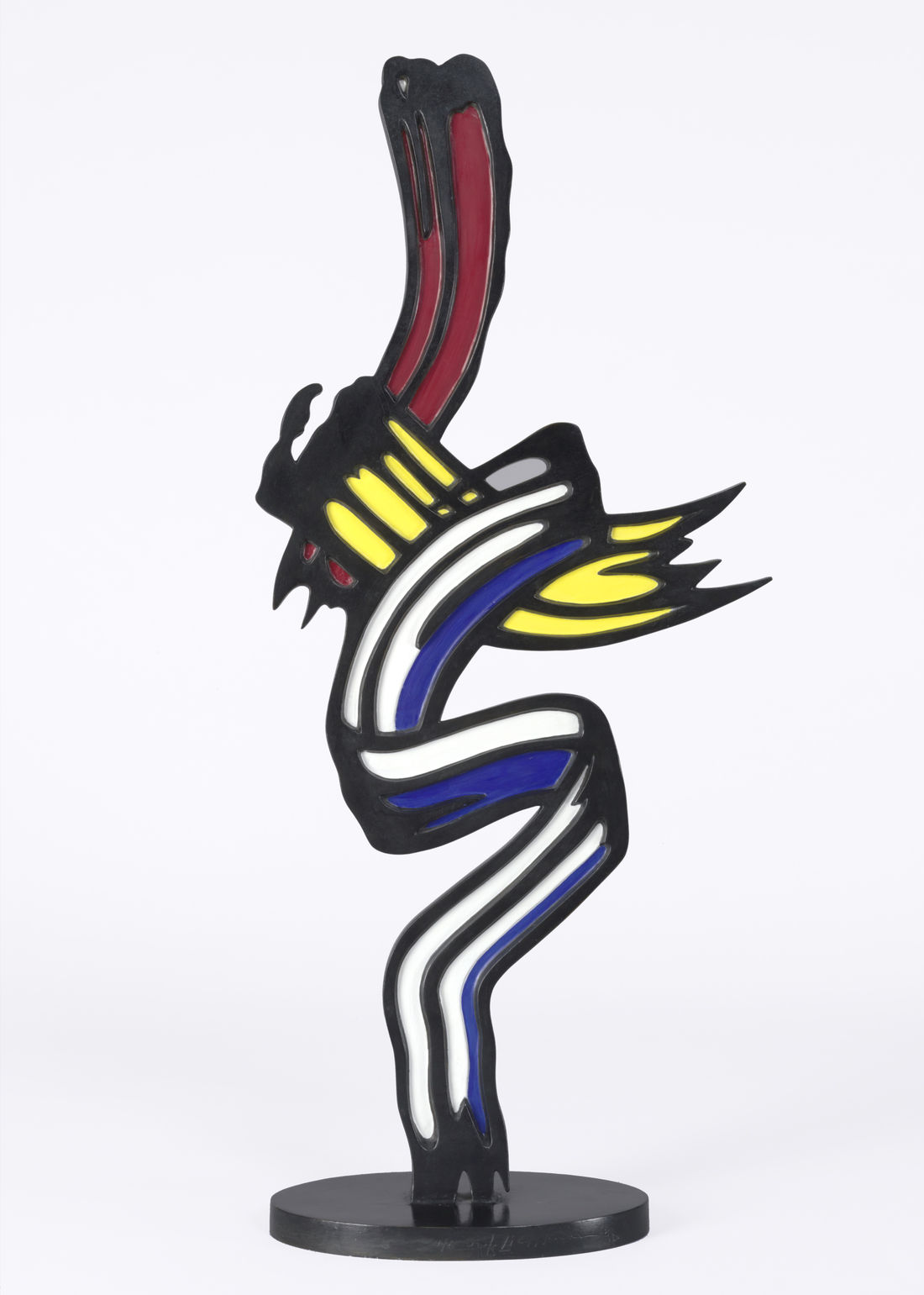 Roy Lichenstein, Brushstroke (1981); The Loaded Brush at Thaddaeus Ropac Salzburg Villa Kast 2019