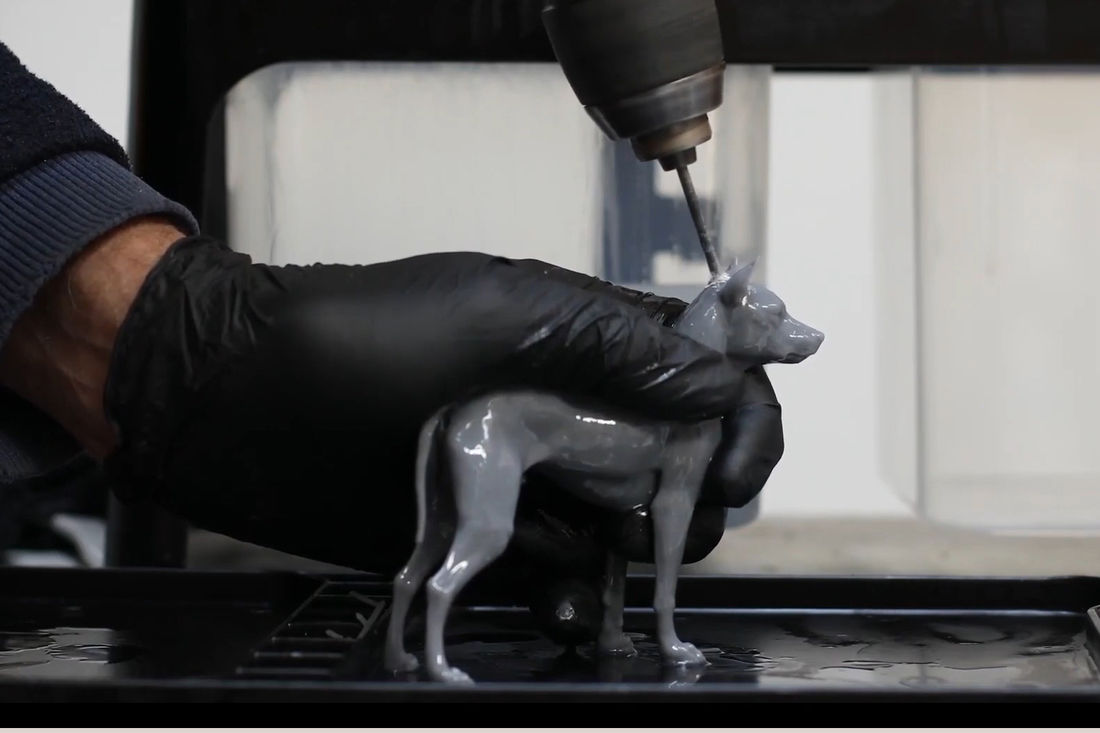 Ron Mueck’s studio, Ventnor, Isle of Wight, United Kingdom, 2023. Photo: Gautier Deblonde.