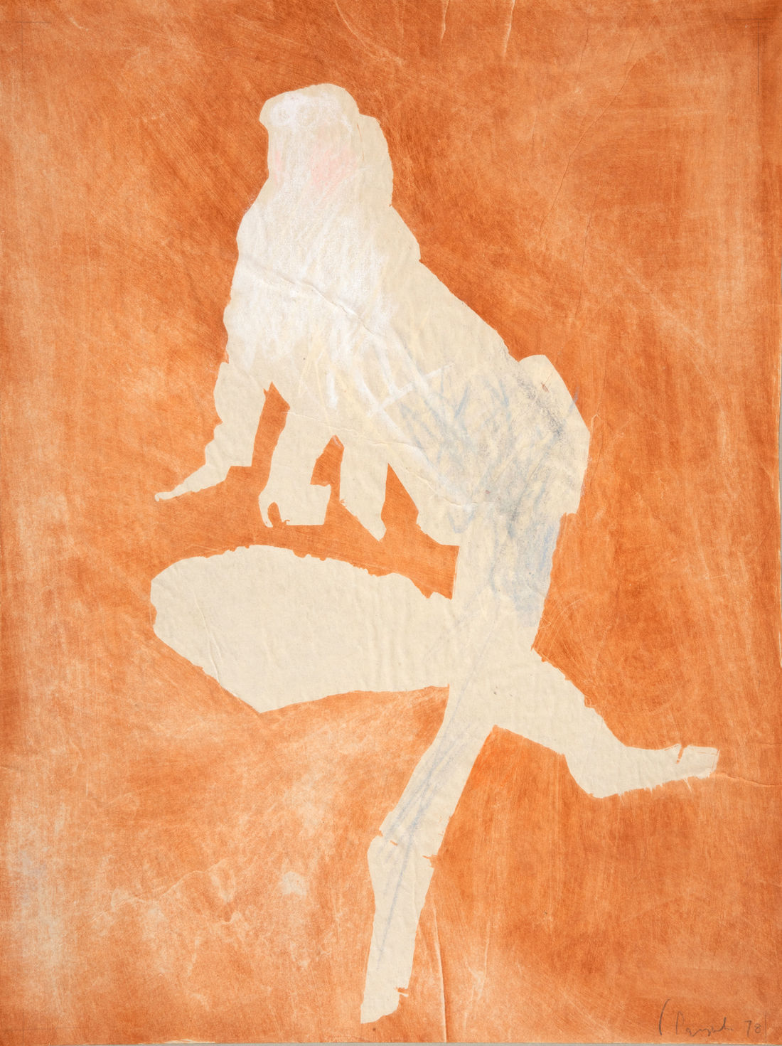 Untitled, 1978 Gouache on paper 62 x 47 cm (24.40 x 18.50 in)