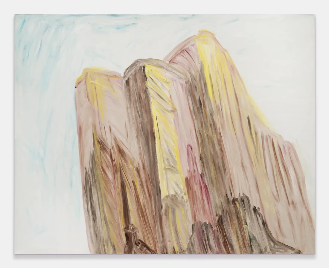 Martha Diamond Red Shadows, 1985 Oil on canvas 243.8 × 304.8 cm (96 × 120 in)