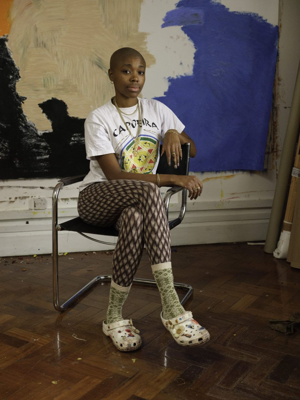 Rachel Jones © Rachel Jones Photo: Eva Herzog Courtesy Thaddaeus Ropac gallery, London · Paris · Salzburg · Seoul