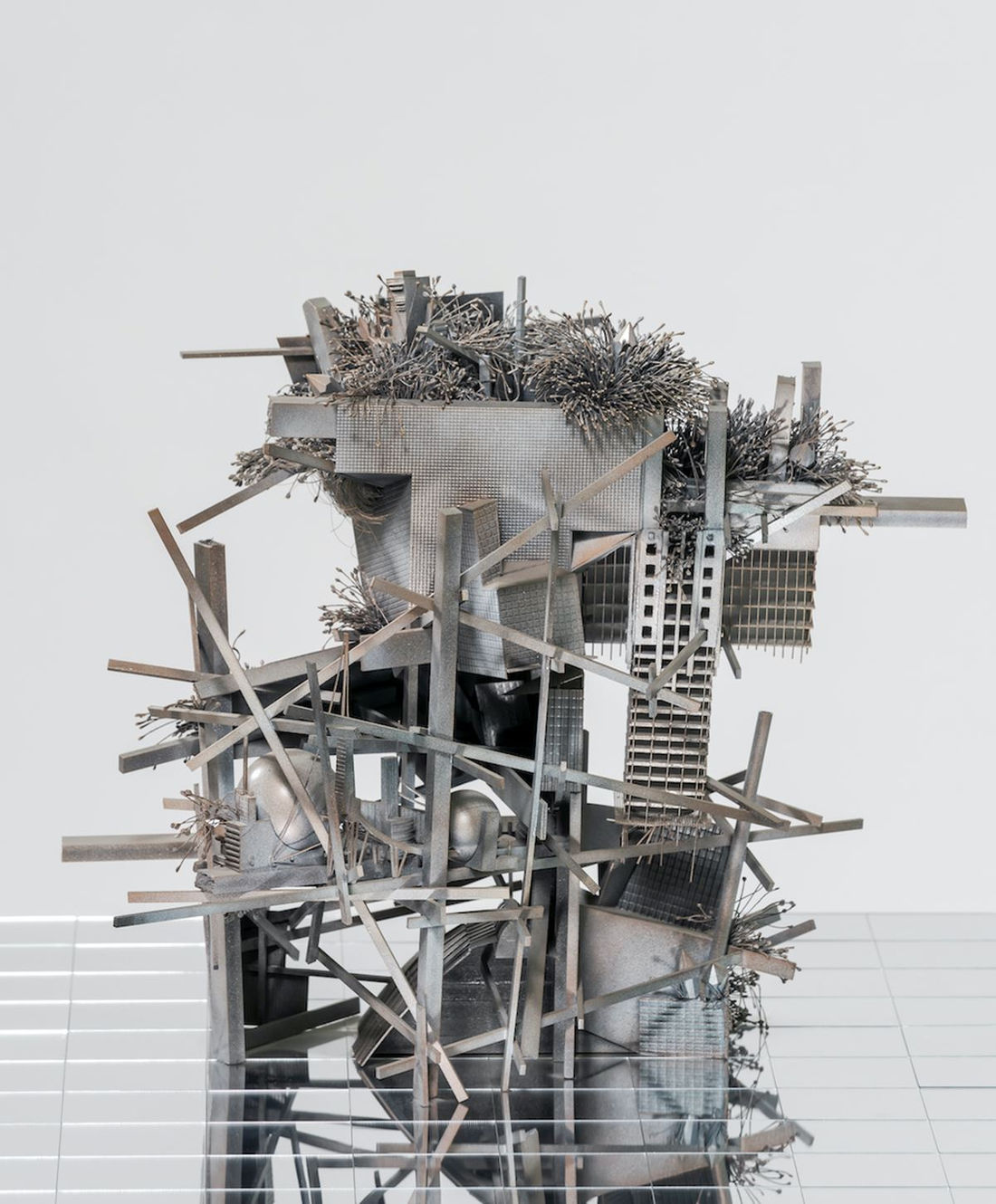 Lee Bul, Untitled ('Buried memory tableau') (2008). Wood, acrylic mirror, polyurethane, glass beads and acrylic paint. 119.4 x 115.6 x...