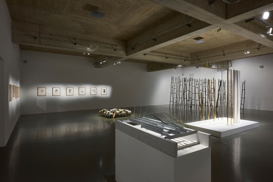 MAK Exhibition View, 2021. SIGN LANGUAGE: Antunes | Bayrle | Brātescu | Castoro | Pichler, Central Space MAK DESIGN LAB....