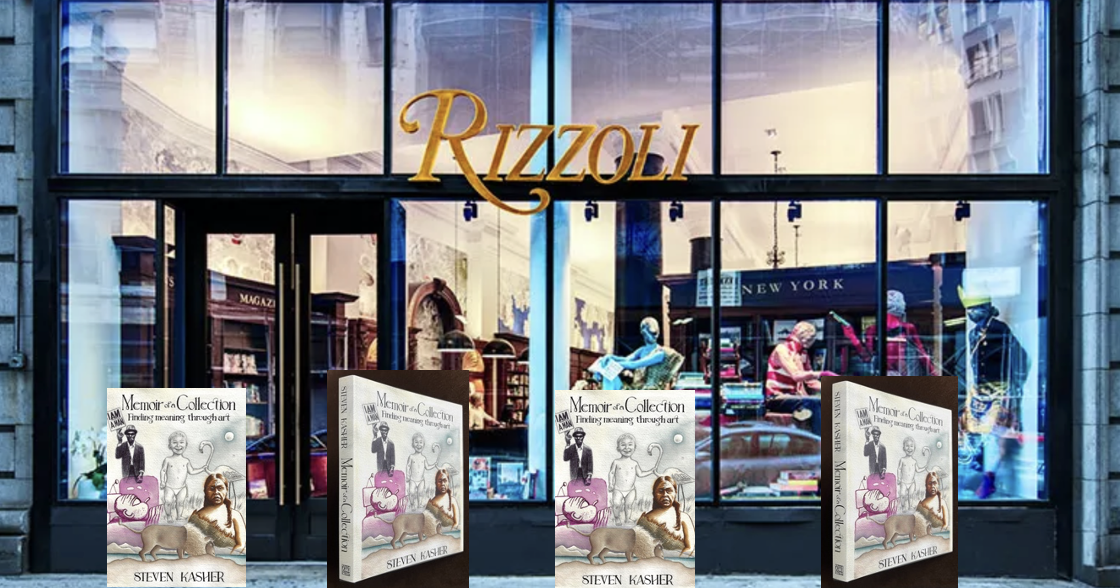 First Book Signing!  April 2nd   Rizzoli NYC